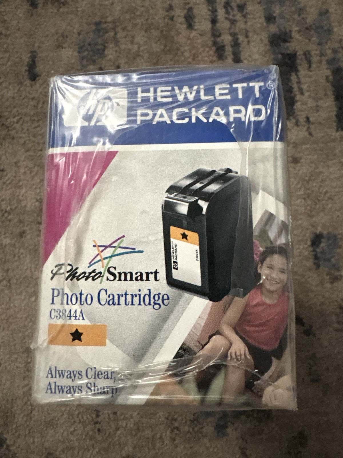 HP Genuine Original Black Inkjet Cartridge C3844A for PhotoSmart Printers