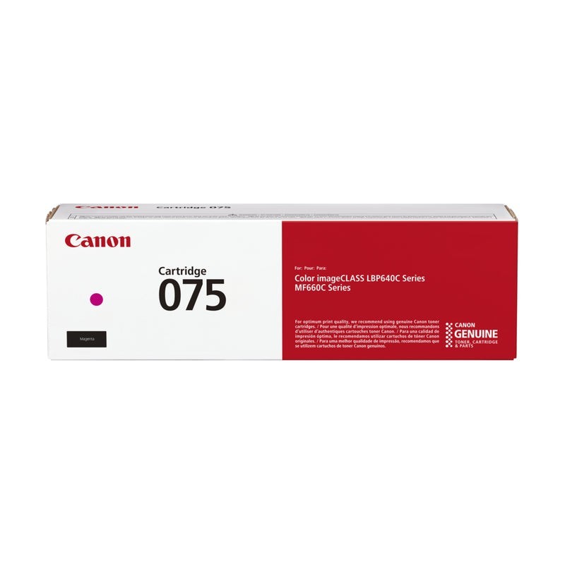Genuine Canon 075 Toner Cartridge Magenta CRG-075 LBP646 MF665 Sealed