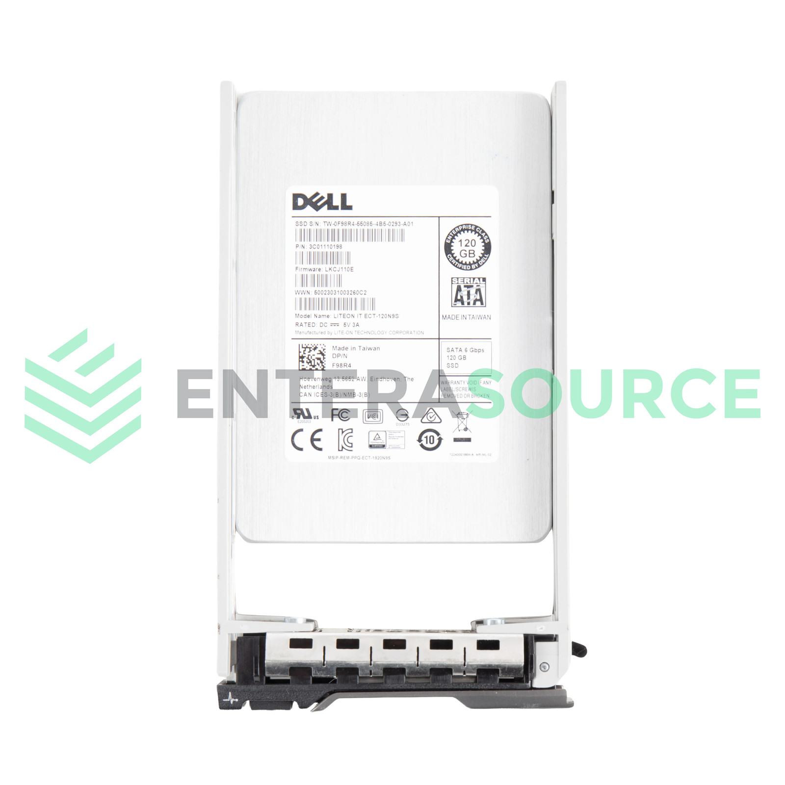 Dell F98R4 120GB MLC SATA 2.5" 6Gbps RI Solid State Drive | LiteOn ECT-120N9S