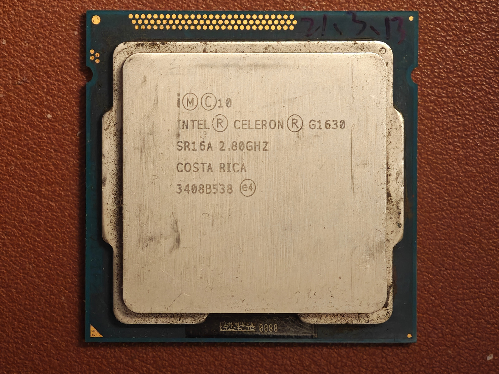 Intel Celeron G1630 SR16A 2.8GHz 2M Socket 1155