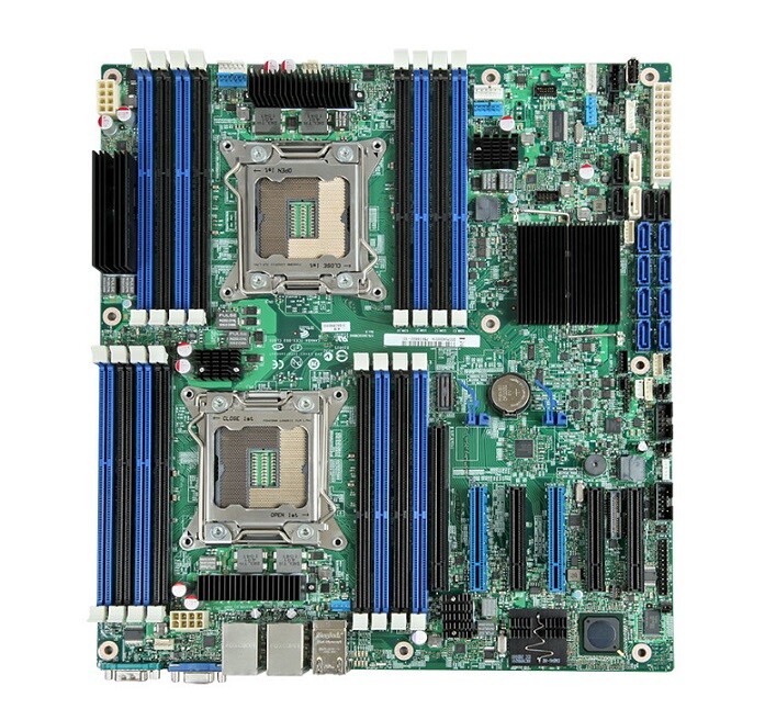 Intel S2600CP4 Dual Intel Xeon E5-2600 LGA2011 DDR3 SSI EEB Server Motherboard.