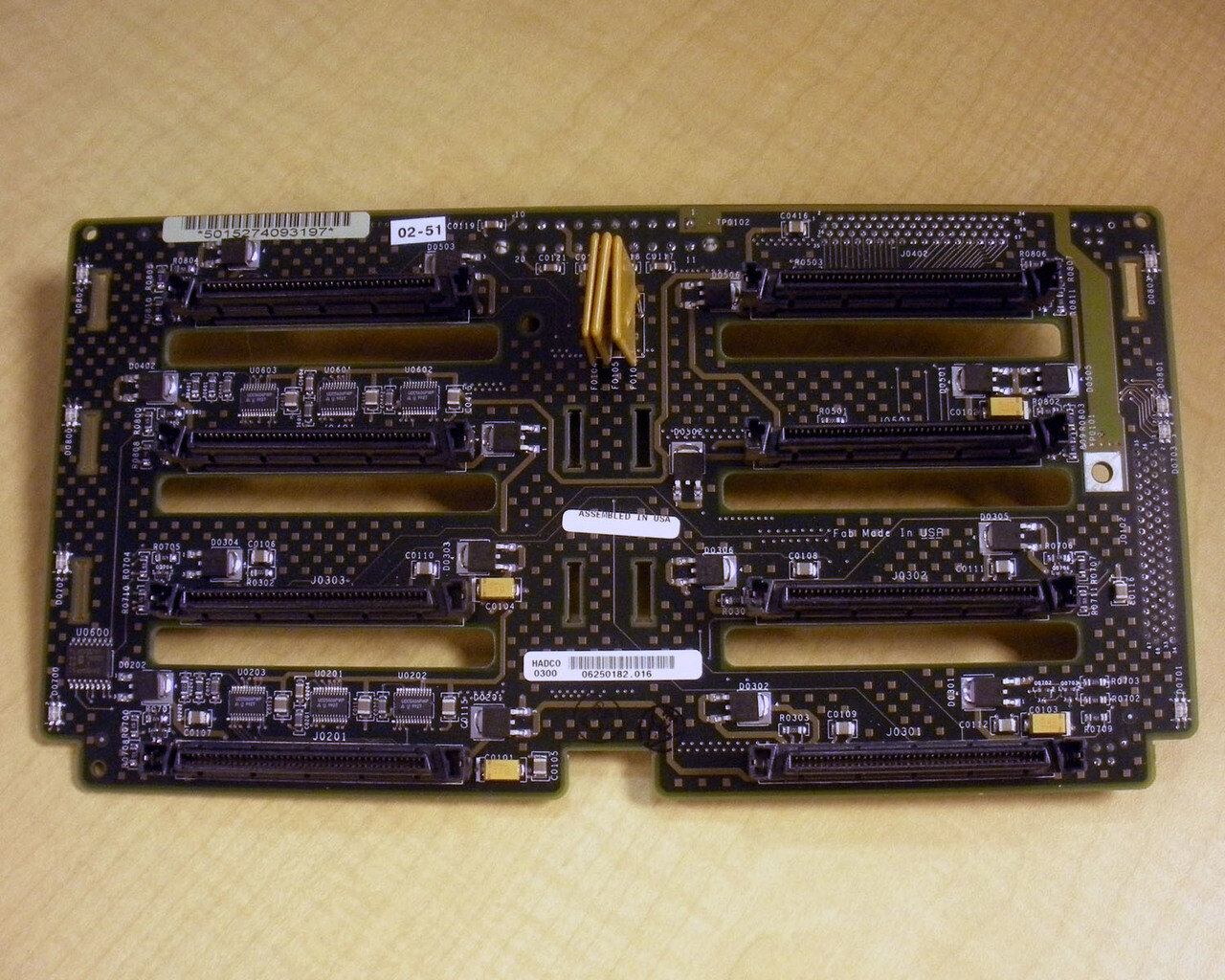 Sun 501-5274 8-Slot SCSI Backplane 6601/02