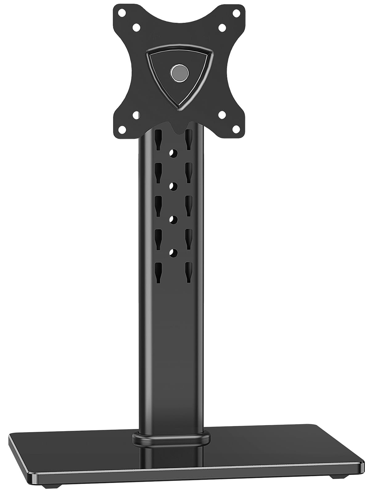 Single Monitor Stand Fits 32 Inch Screen FreeStanding Desk Mount 17.6 Lbs