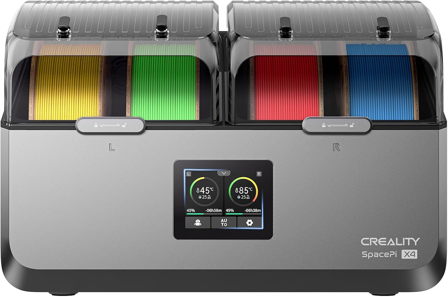 Official Creality Filament Dryer, Space Pi X4 Filament Storage Box, 85℃ Max Temp