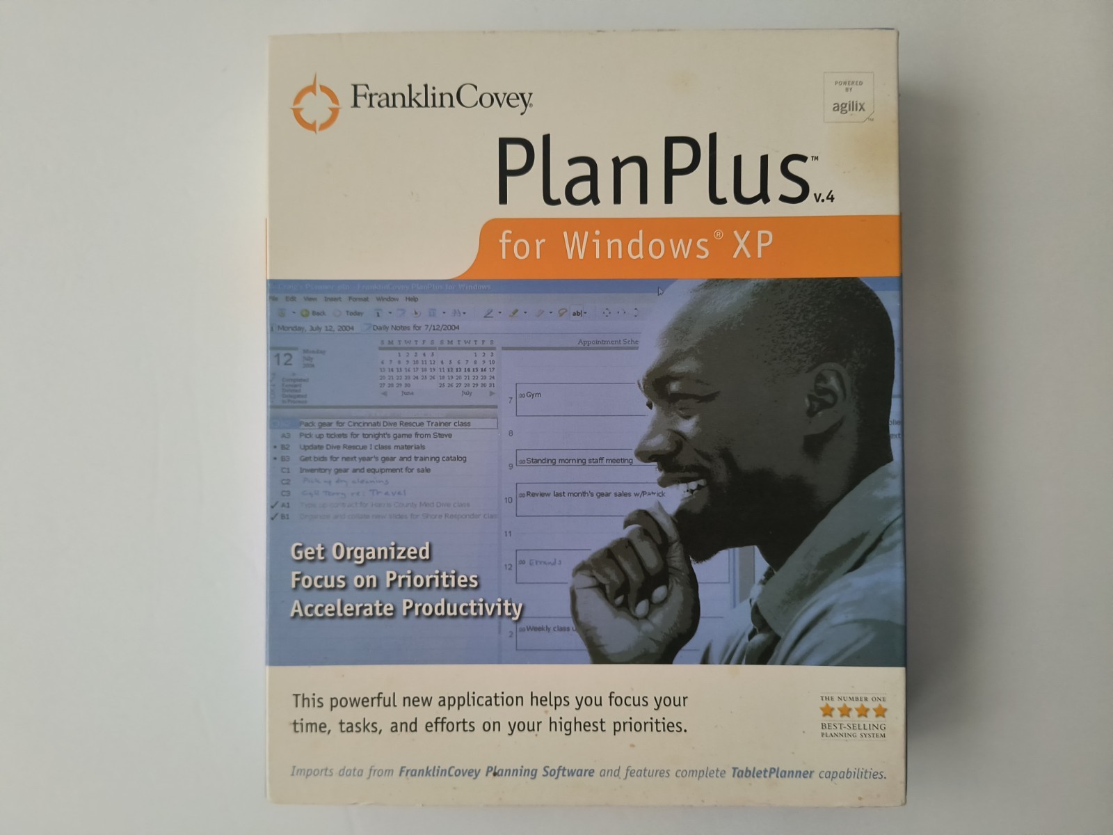 Franklin Covey PlanPlus 4.0 For Windows XP NEW SEALED