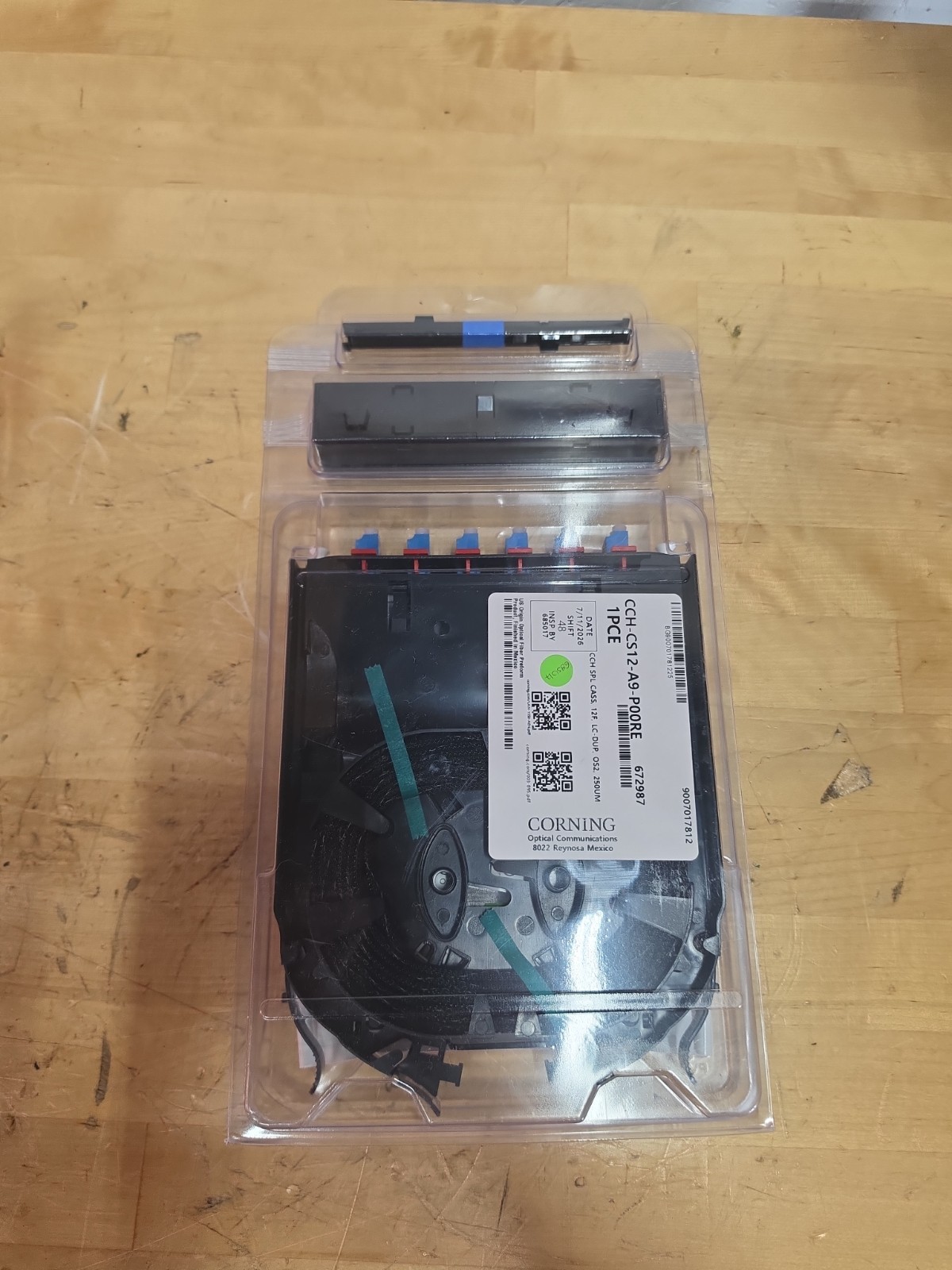 CORNING CCH-CS12-A9-P00RE SPLICE CASSETTE Brand New