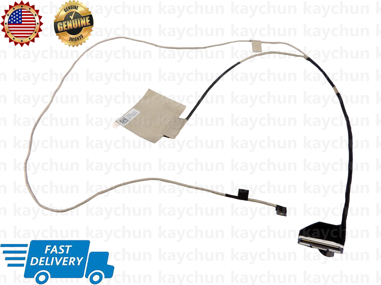 Genuine LVDS LCD Video Display Screen Flex Cable DD0XW3LC010