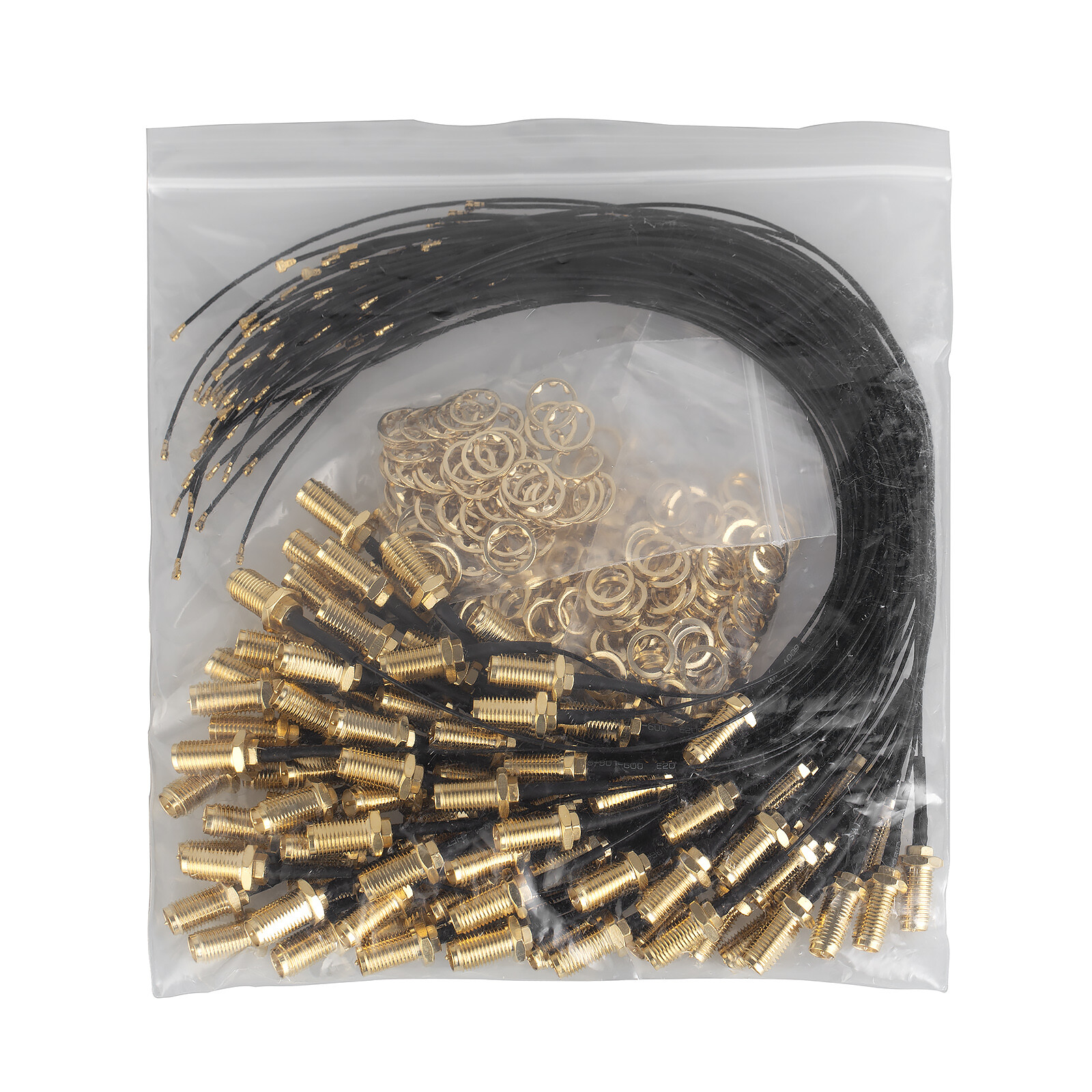 100pcs M.2 NGFF to RP-SMA WiFi Antenna Extension Pigtail Cable MHF4 IPEX4 Bulk
