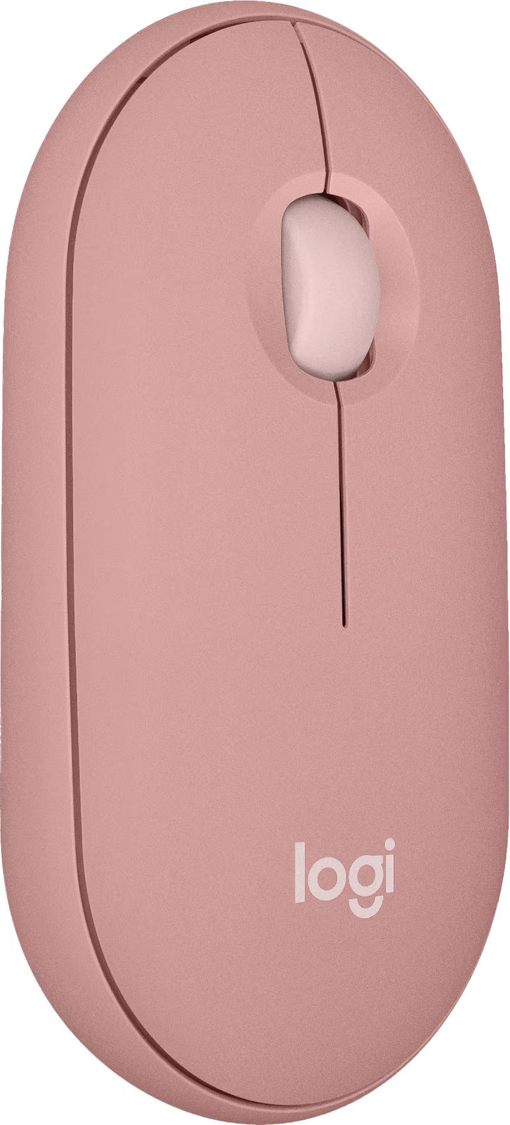 Logitech - Pebble Mouse 2 M350s Slim Lightweight Wireless Bluetooth Optical S...