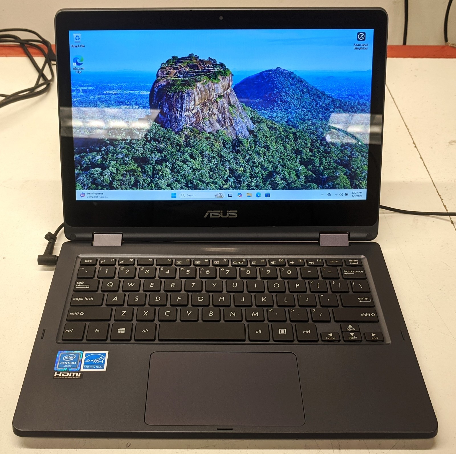 ASUS Notebook TP202N 11.6" Pentium N4200,4GB RAM 128GB SSD
