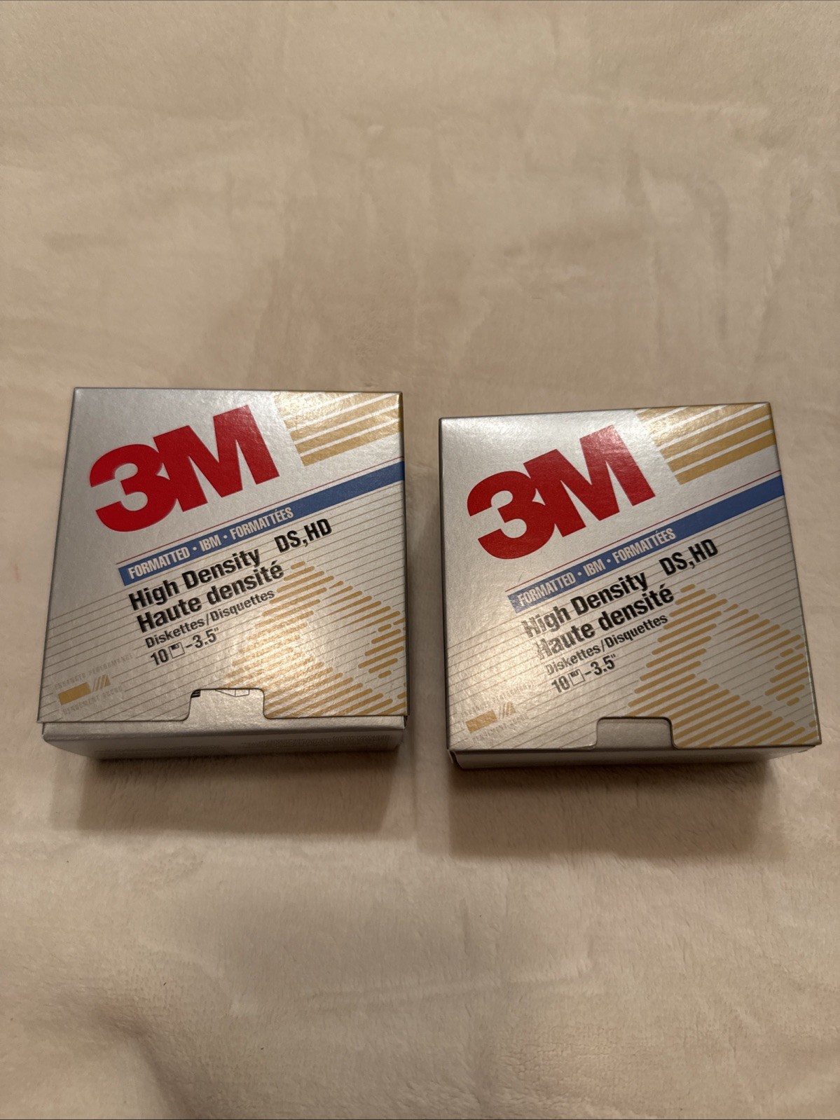 3M IBM Formatted 1.44 MB DS,HD High Density 3.5" 2 Open Packs-15 Total Diskettes