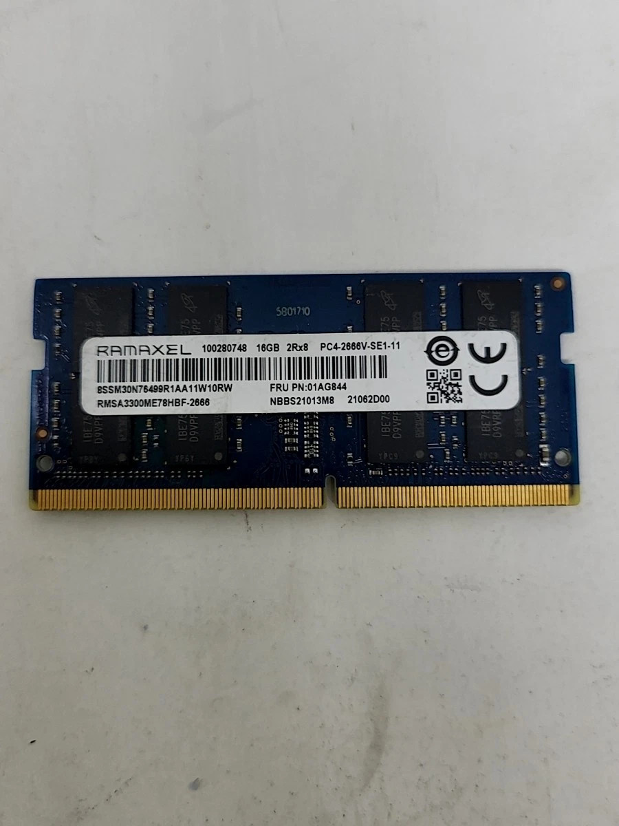 BLUE - RAMAXEL 16GB DDR4 2RX8 LAPTOP MEMORY