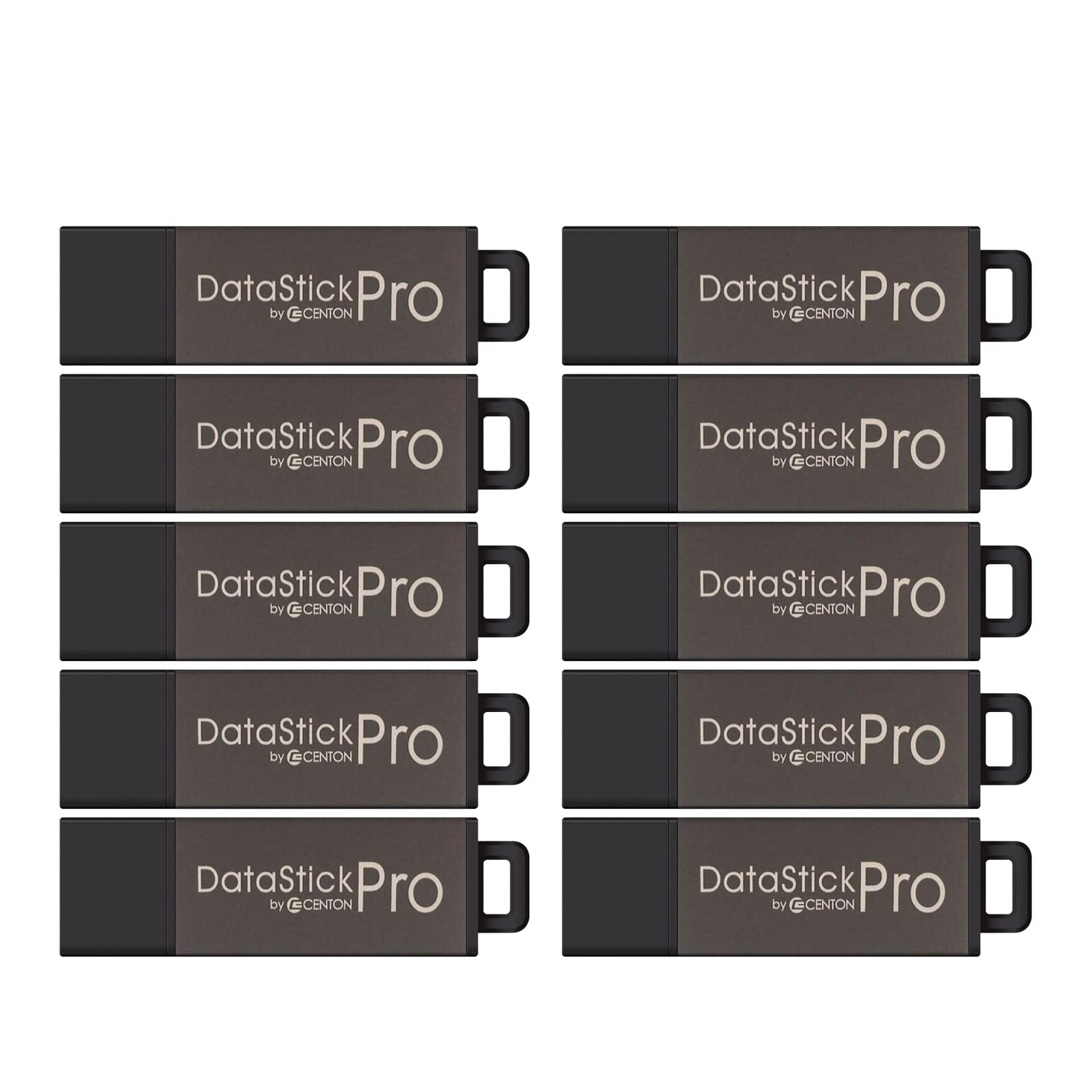 Electronics DataStick Pro USB 2.0 Flash Drive, 16 GB, 10 USB Flash Drives, 10...