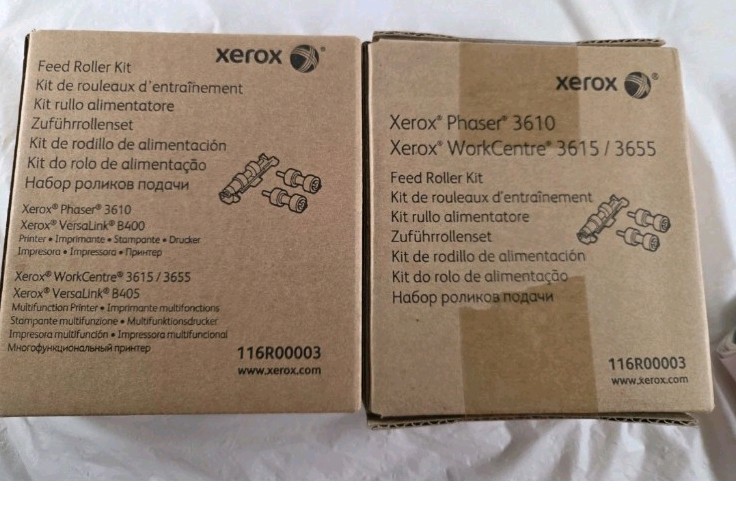 Genuine Xerox 116R00003 Feed Roller Kit Lot of 2 Phaser VersaLink OEM