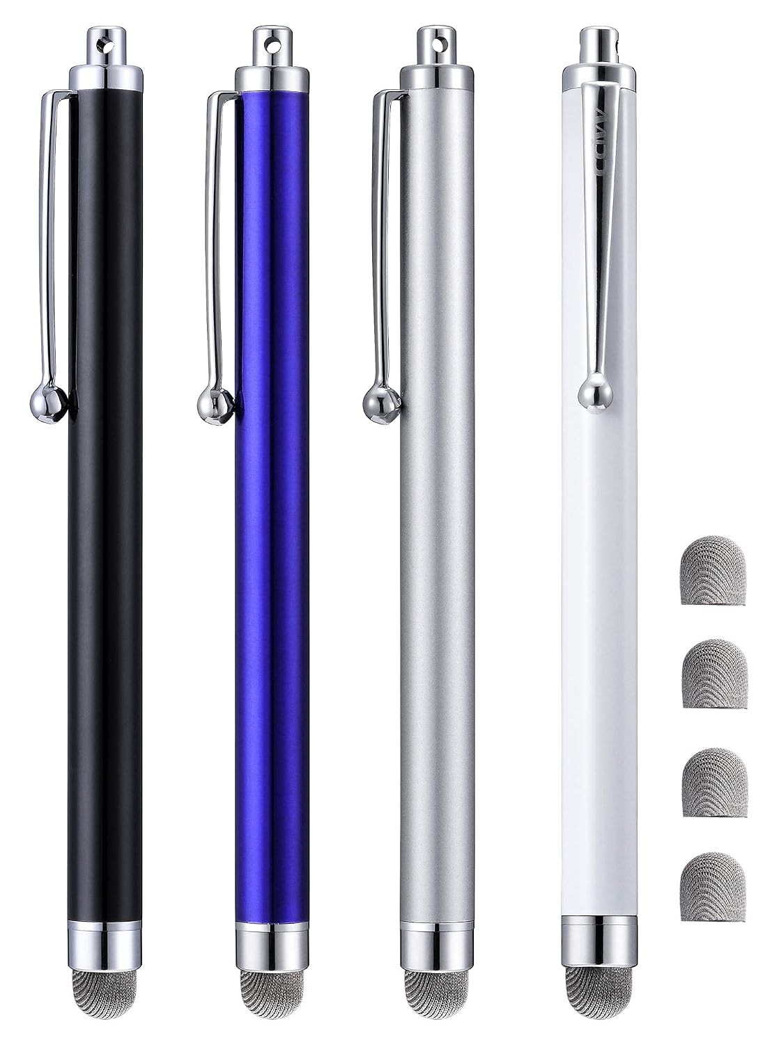 Mesh Fiber Tip Stylus Pens for Touch Screen 5.0 Inch Compatible Stylus Pen Set