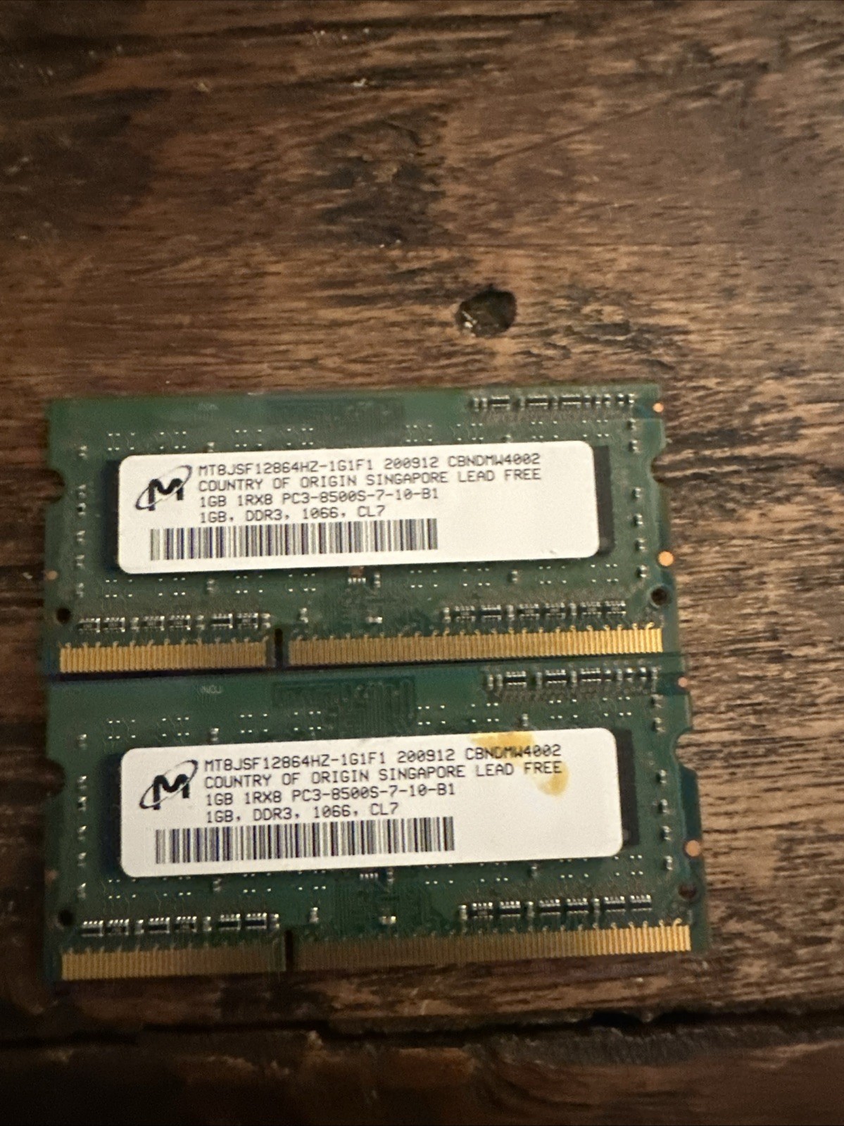Micron MT8JSF12864HZ-1G1F1