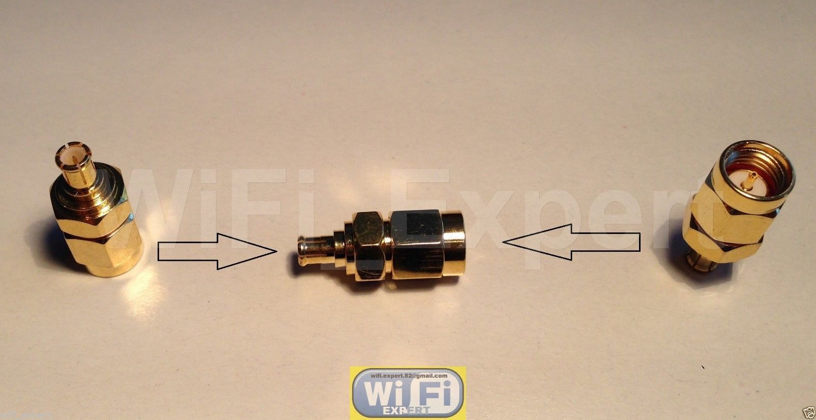 1x SMA Male / Female To MCX Male / Female Jack Plug COAX RF Connector Adapter US