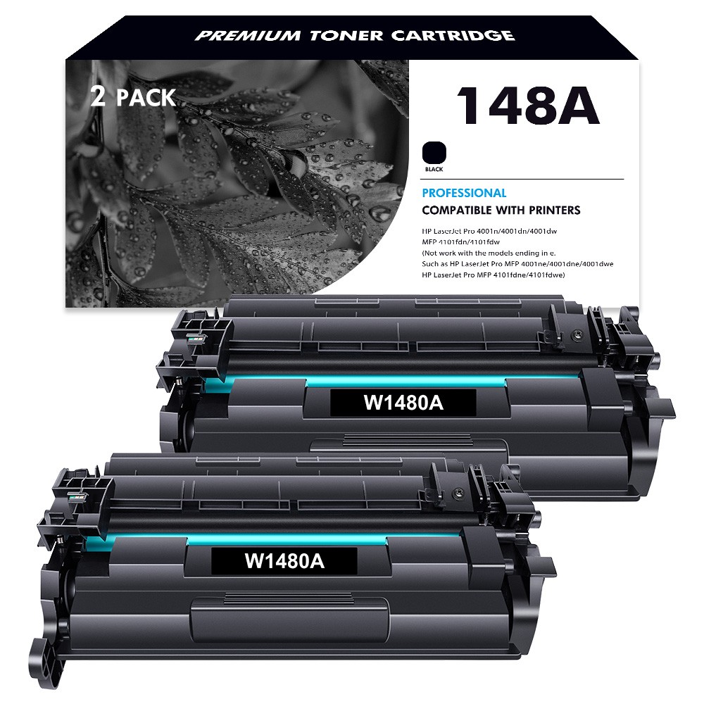 [New Chip]W1480X 148A Toner Cartridge for HP LaserJet Pro 4001dn MFP 4101fdw Lot
