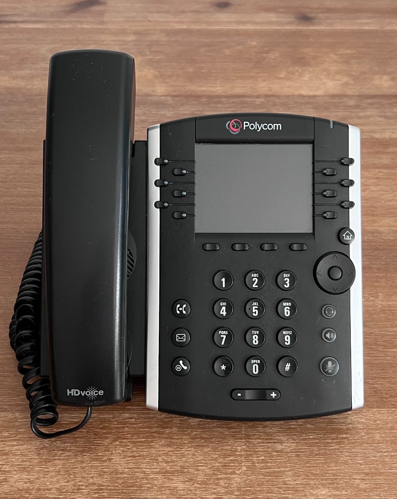 Polycom VVX 410 12-Line Desktop VoIP Business Phone w/ HD Voice 2201-46162-001