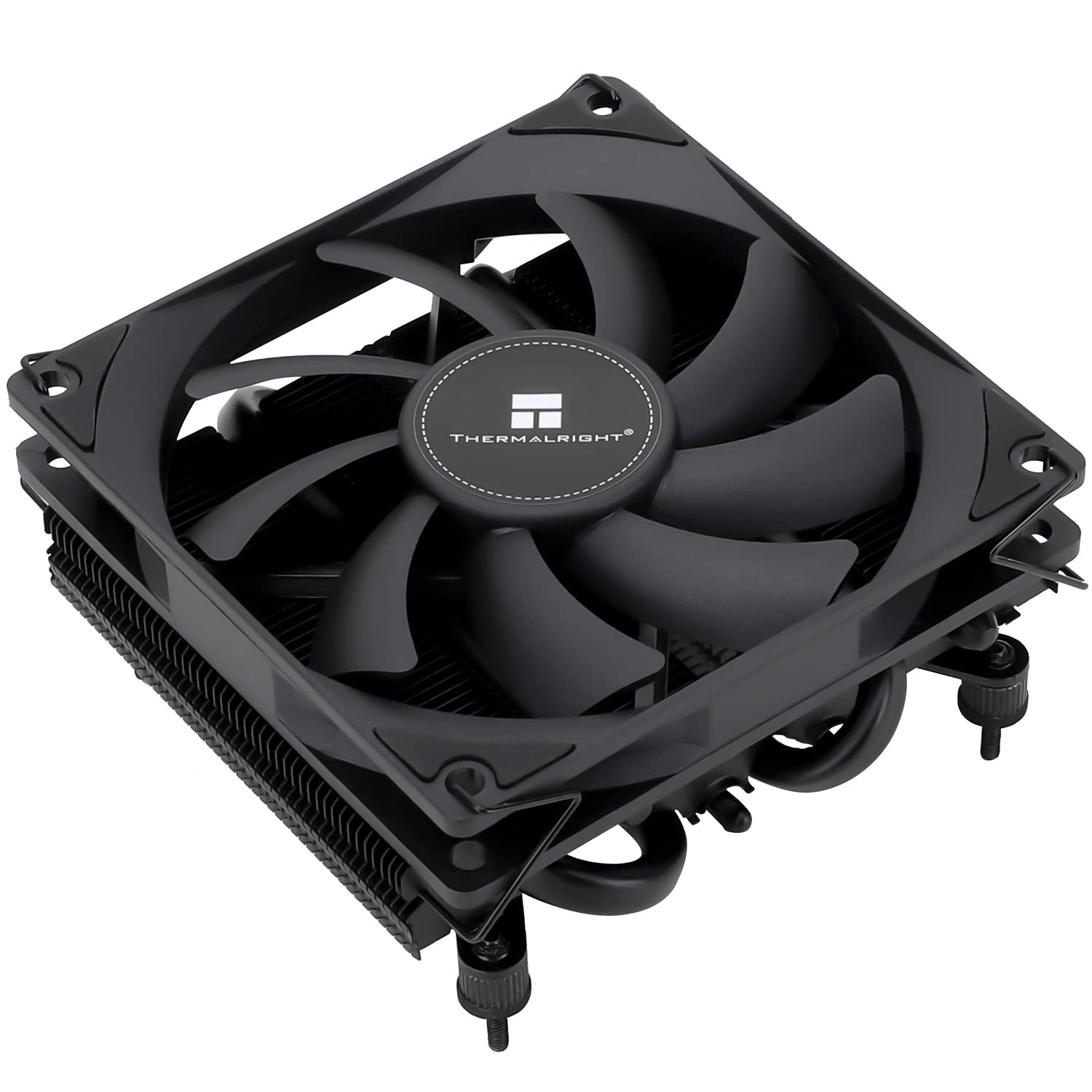 Thermalright AXP90 X36 Black Low Profile CPU Cooler, with 92mm TL-9015B Slim ...
