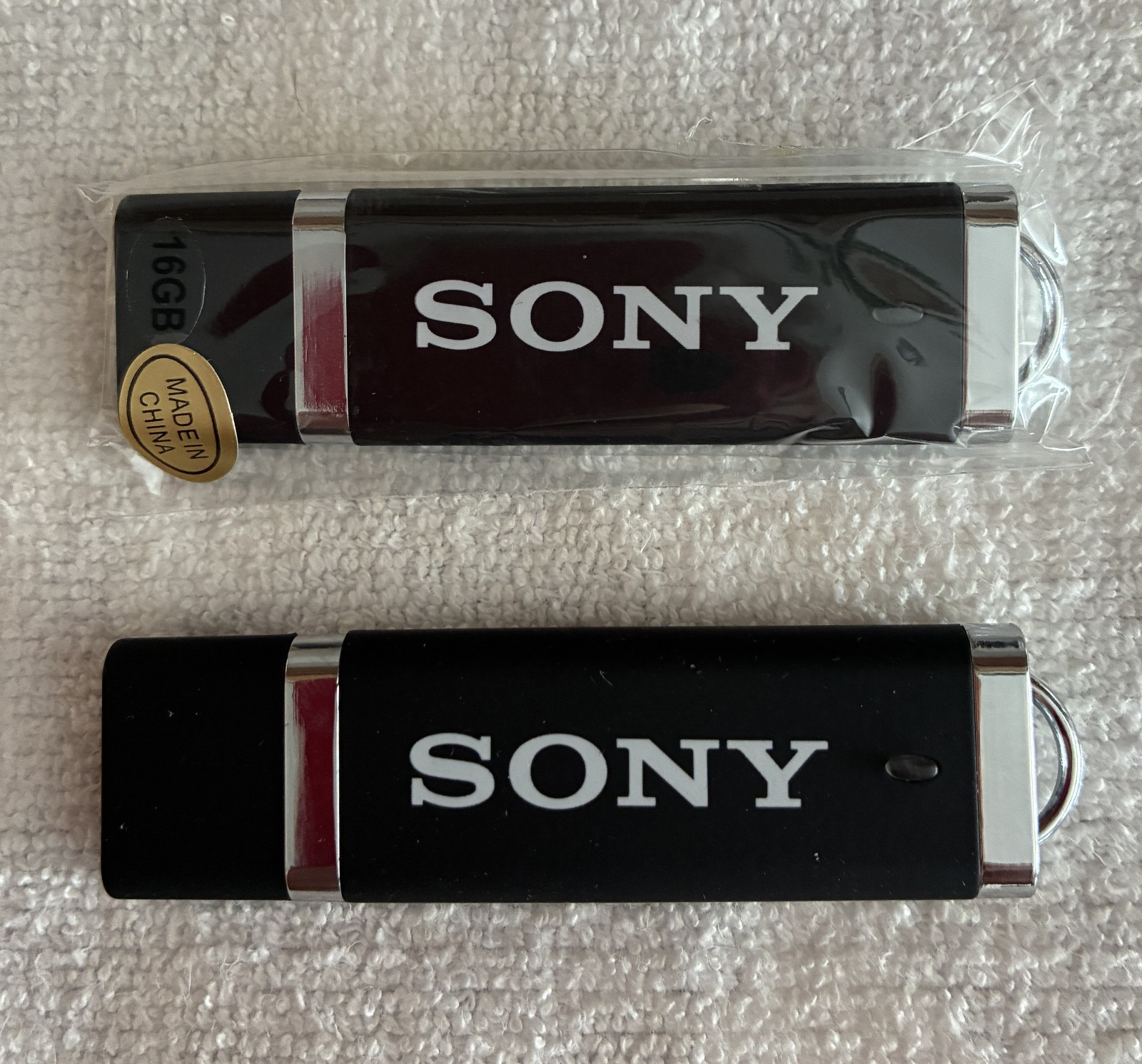 (Qty 2) Sony Alpha 16GB USB 2.0 Flash Drive High Speed Memory Sticks