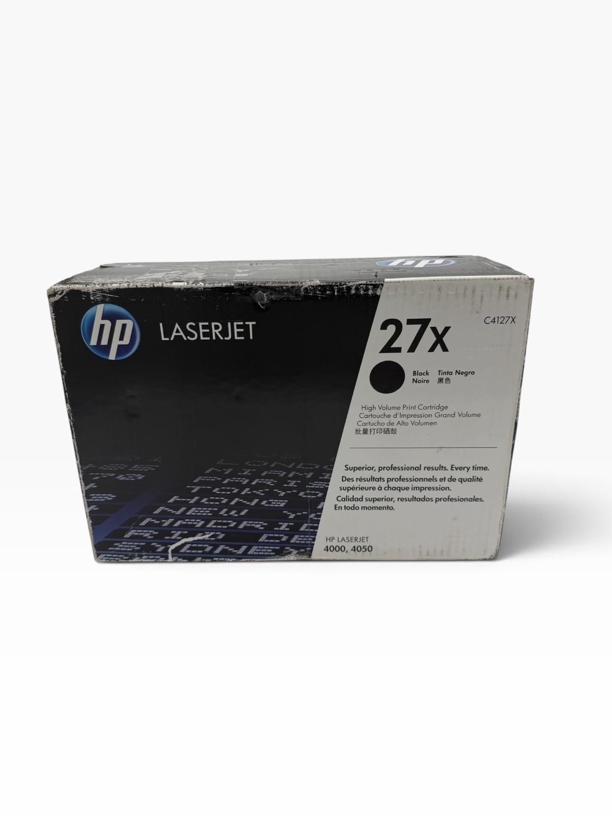 Genuine HP LaserJet 27x C4127X Black High Volume Print Cartridge - New Sealed