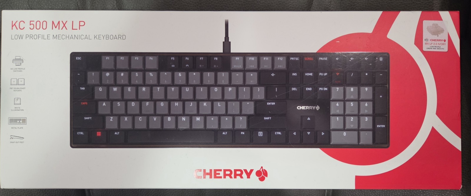 Cherry KC 500 MX LP, Mechanical Low Profile Keyboard