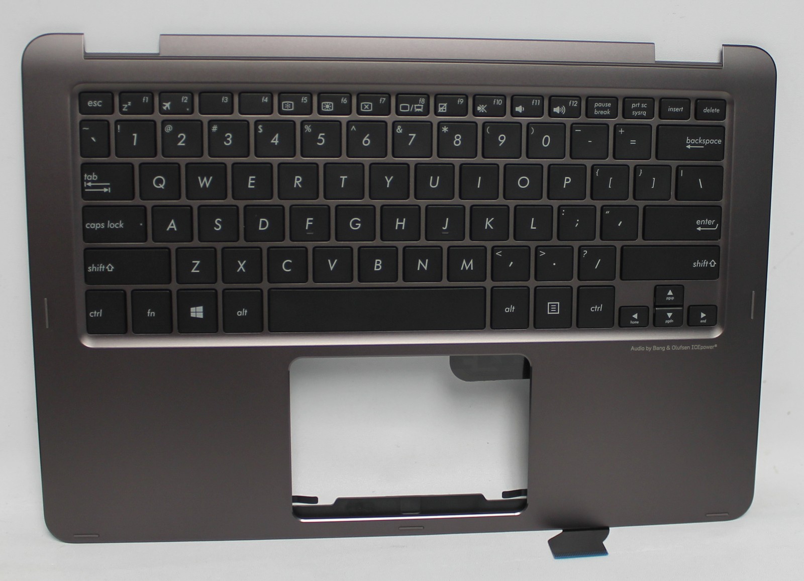 13NB0BA2AP0201 Asus Palmrest Top Cover W/Keyboard Grey Ux360Ca-1B "GRADE A"