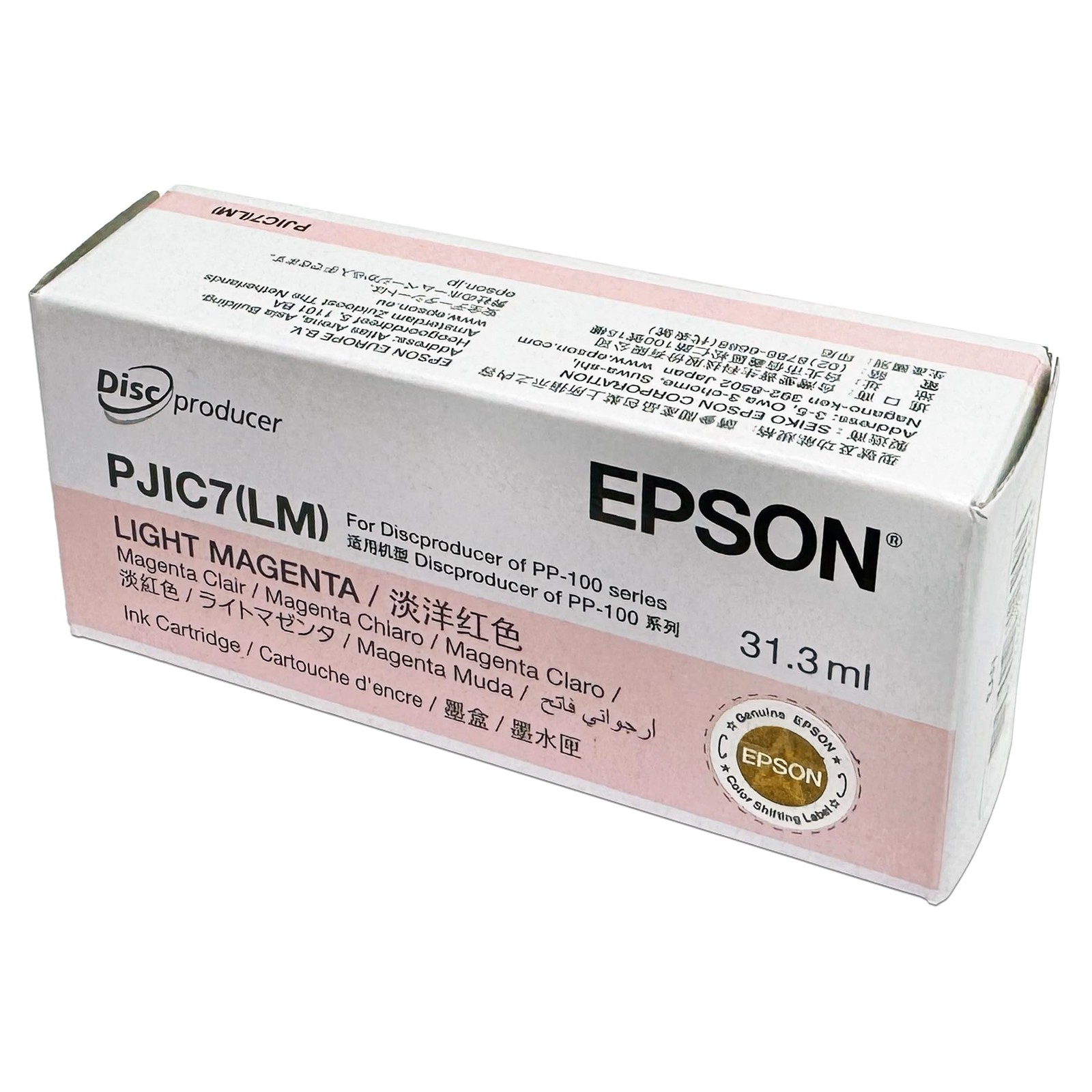 Light Magenta Ink Cartridge for DiscProducer PP-100 PP-50