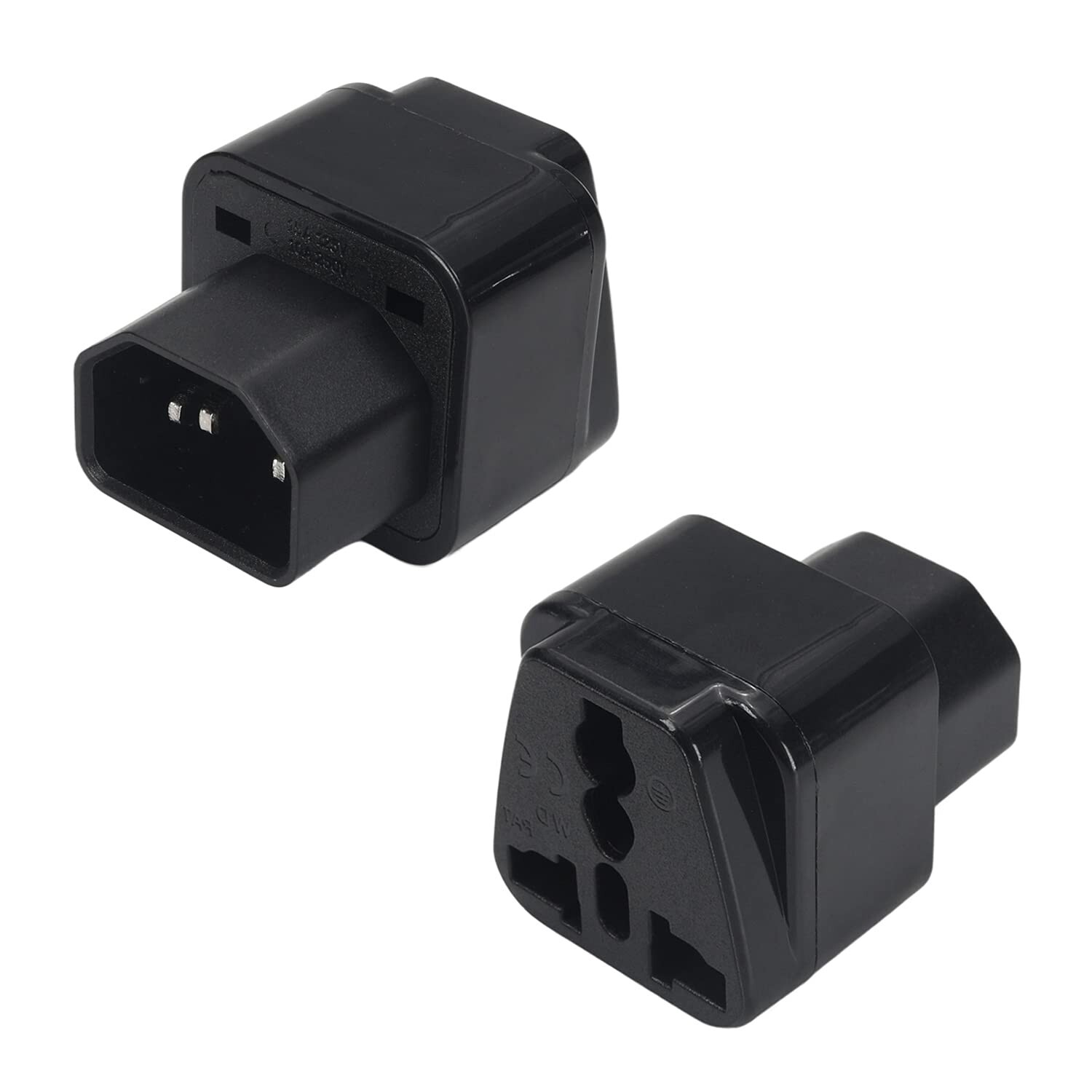PDU UPS IEC 320 C14 to Universal Female Power Adapter