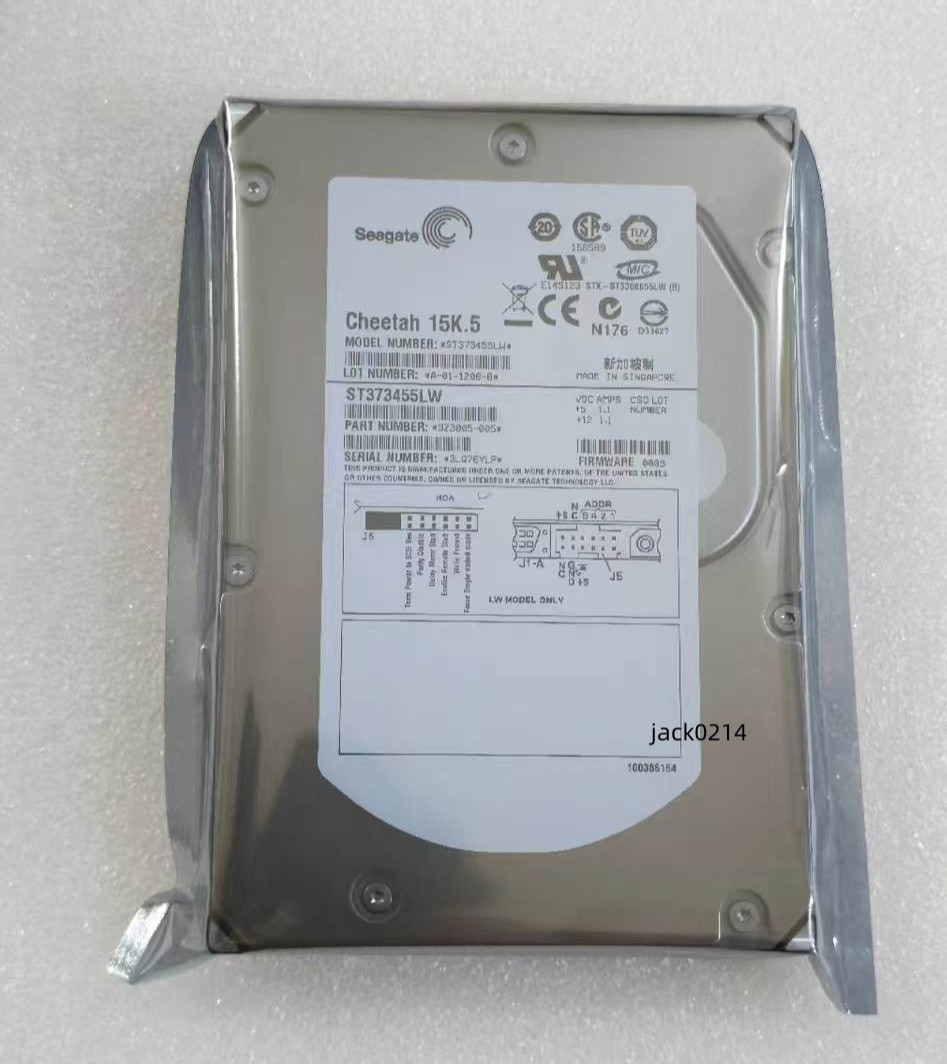 Seagate Cheetah 15K.5 73.4 GB,ST373455LW Internal,15000 RPM,3.5" Hard Drive