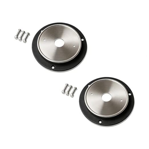[2Pcs Watermelon Light Mounting Bracket Adapter Kits/Round Marker Light Bezel