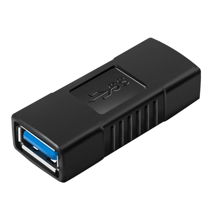 2-PACK USB 3.0 Coupler Adapter USB Type A Female To Type A Female Connector