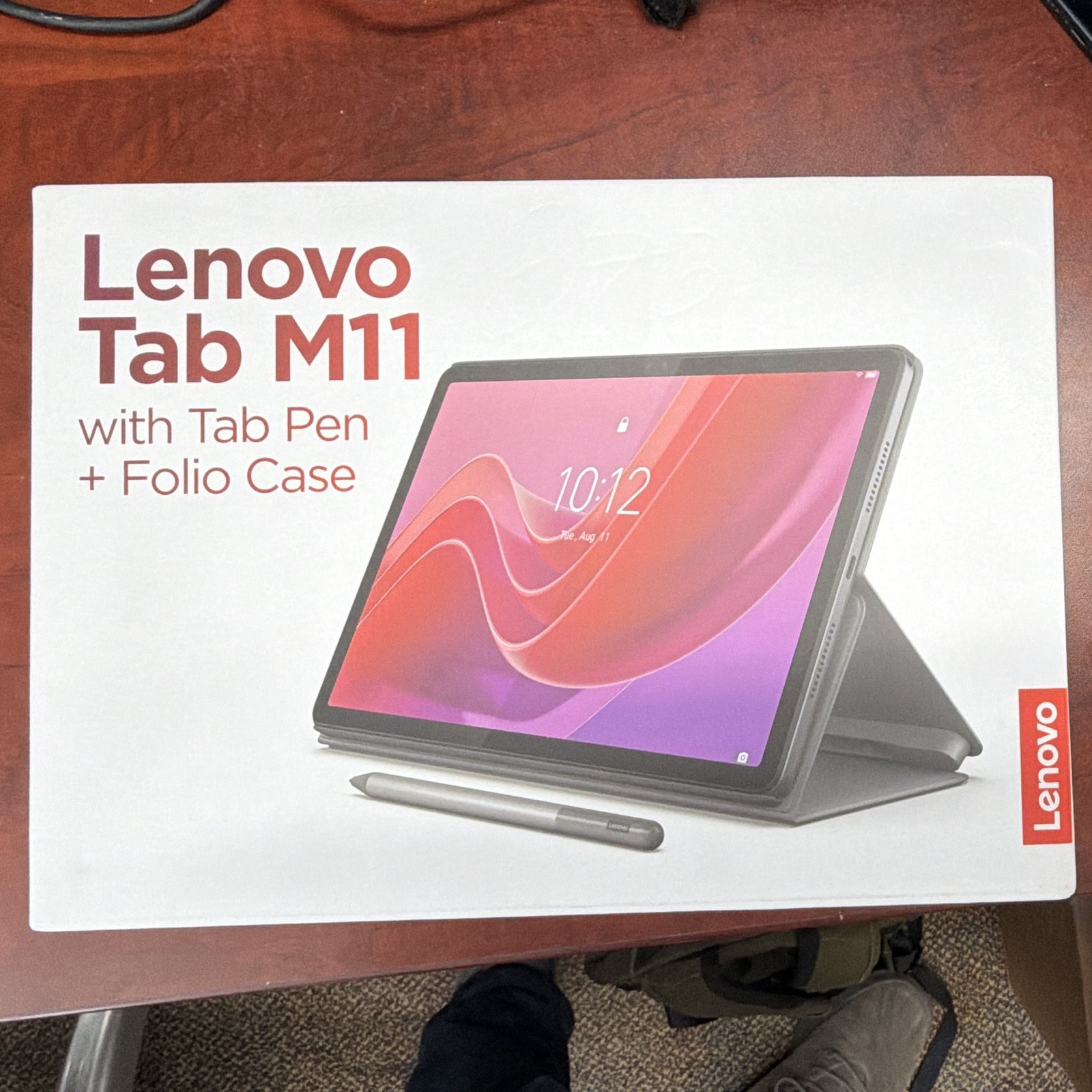 Lenovo Tab M11 11" Tablet 128GB Wi-Fi 4GB RAM Gray w/ Tab Pen & Folio