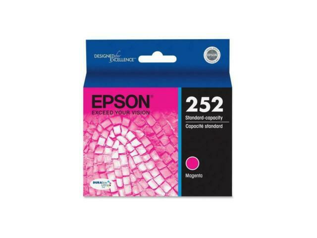 Epson OEM DURABrite Ultra 252 Ink Cartridge Magenta Inkjet