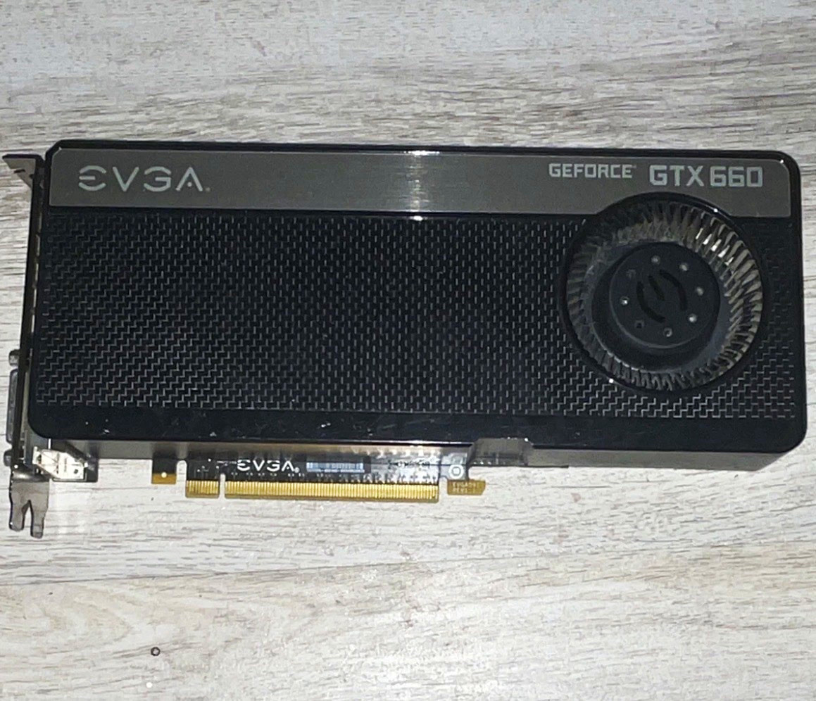 EVGA NVIDIA GeForce GTX 660 Graphics Card Multi-Monitor PCIe x16 Fan Heatsink