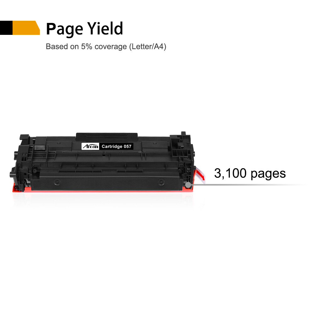 Canon 057 or 057H Toner Compatible With Canon 057 LBP227dw MF445dw LBP226dw Lot