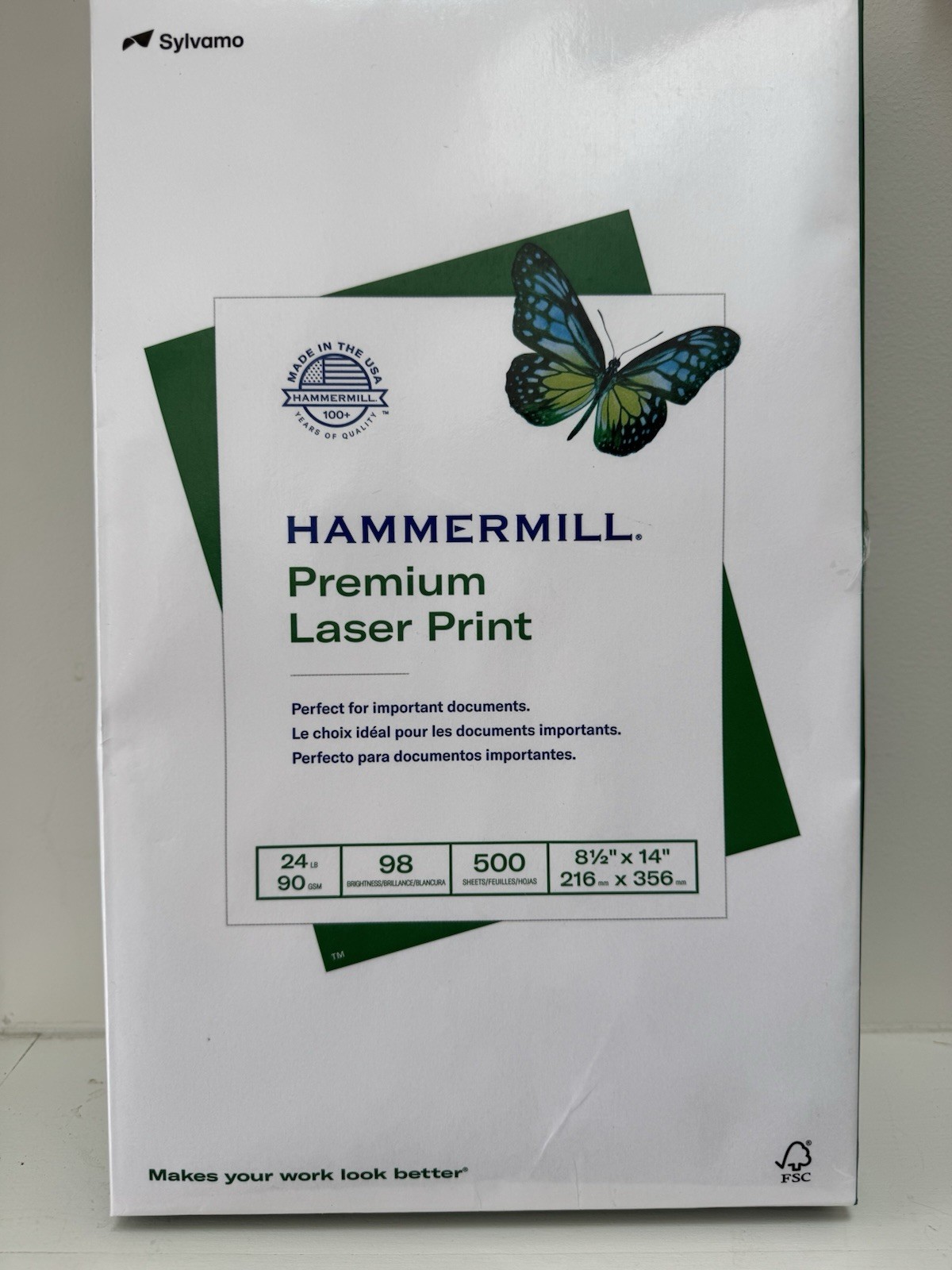 Hammermill Premium Laser Print Paper 8 1/2 X 14"
