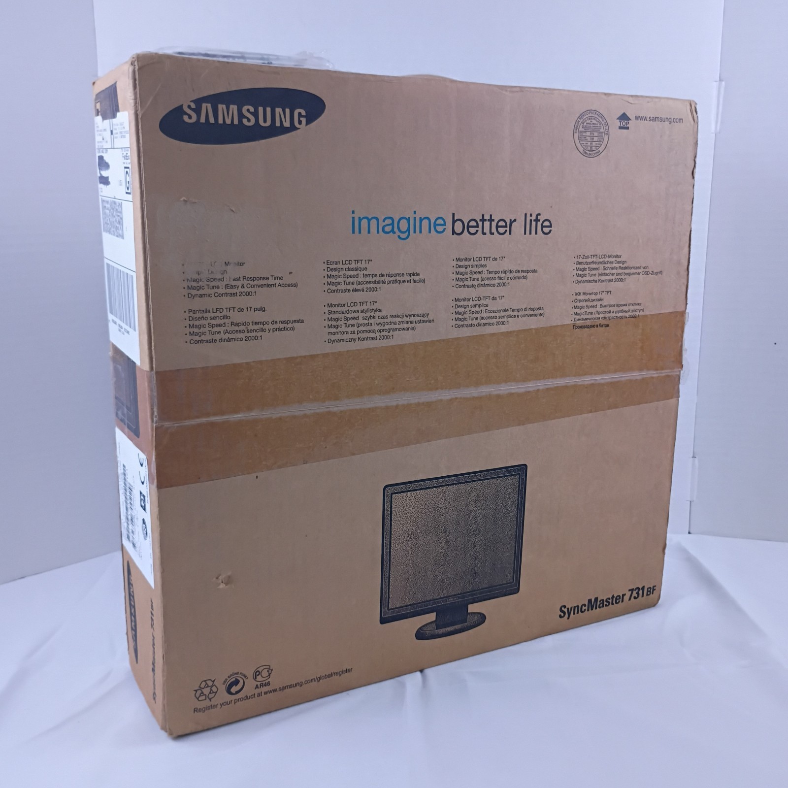 Samsung SyncMaster 731BF 17" TFT-LCD Monitor Dynamic Contrast New in Box