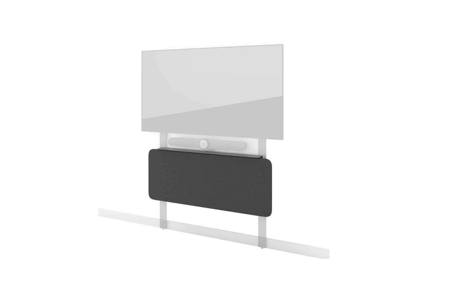 Heckler Design Video Meeting Hub For Heckler AV Wall Black Gray H807-BG