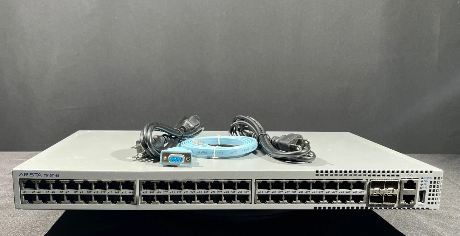 Arista DCS-7010T-48-R  48Port 48x1Gbe 4x10Gbe Gigabit  Ethernet Switch