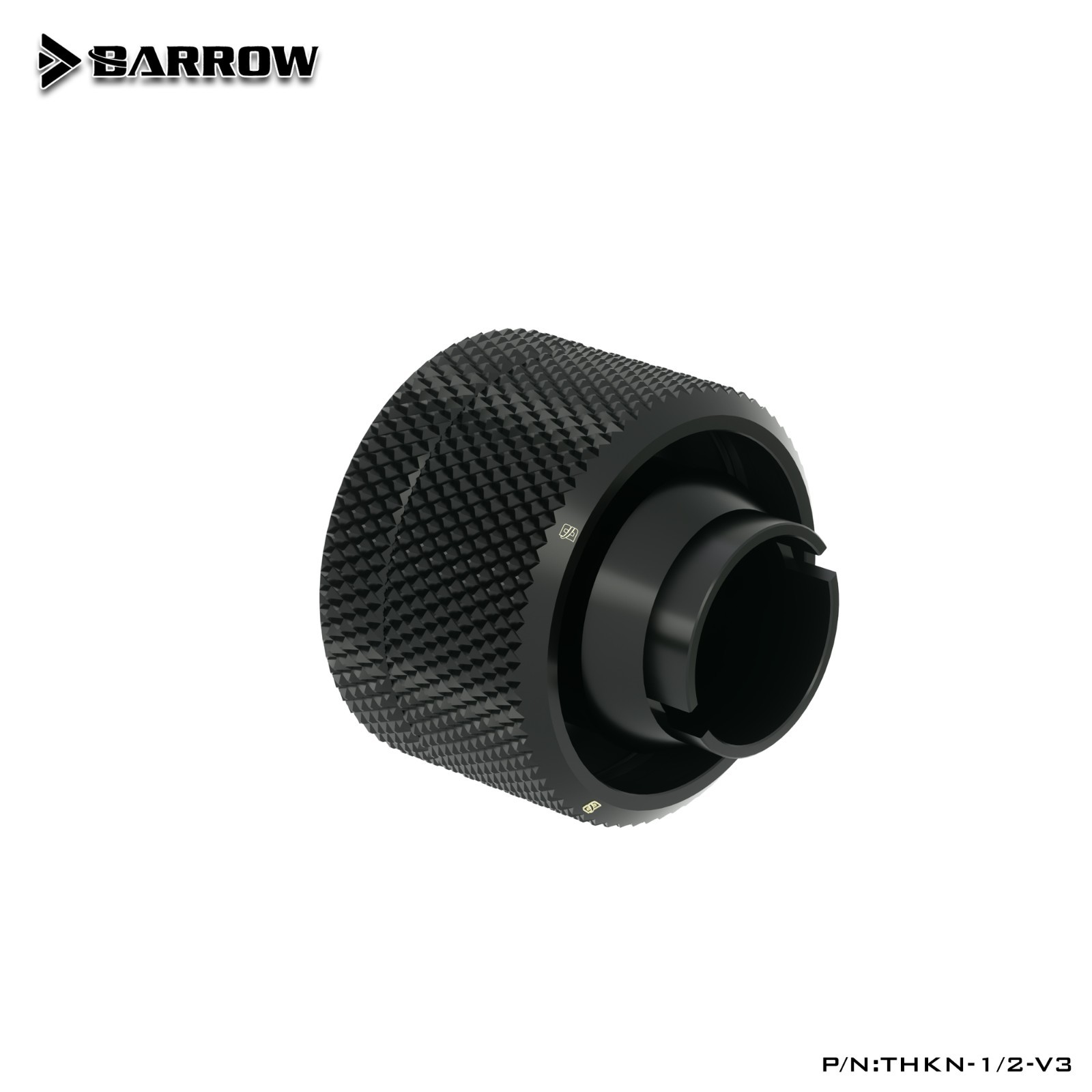 Barrow G1/4" Thread 1/2" ID x 3/4" OD Soft Tube Compression Fitting THKN-12-V3