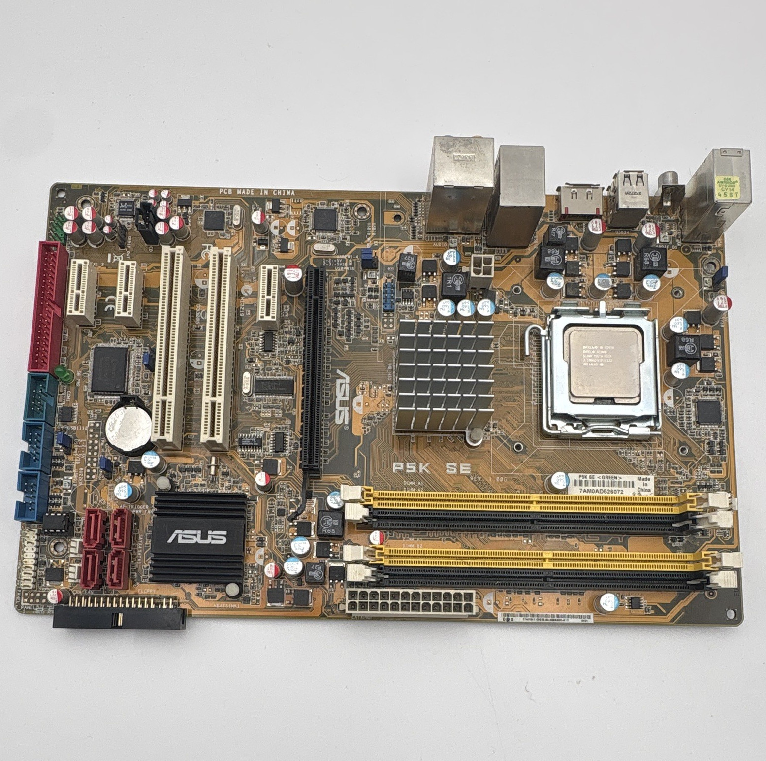 ASUS P5K SE ATX LGA775 Motherboard + Intel Xeon E5420 2.50GHz CPU