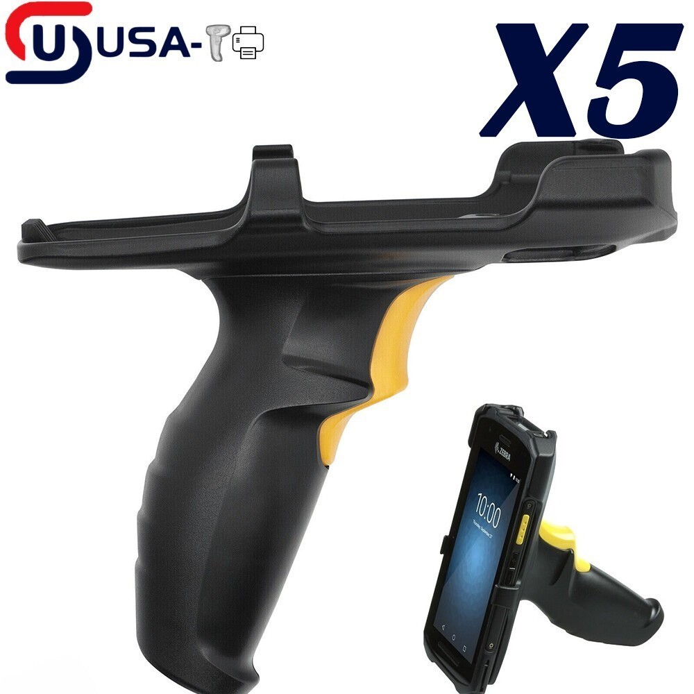 USA 5PCS Snap On Trigger Handle For Zebra TC21 TC26 TC210 Scanner TRG-TC2Y-SNP1