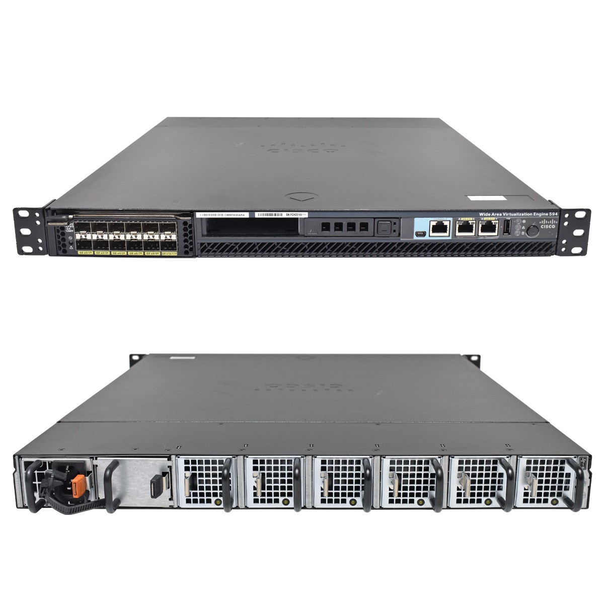 Cisco Wide Area Virtualization Engine 594 WAVE-594-K9 800-34888-01 G0