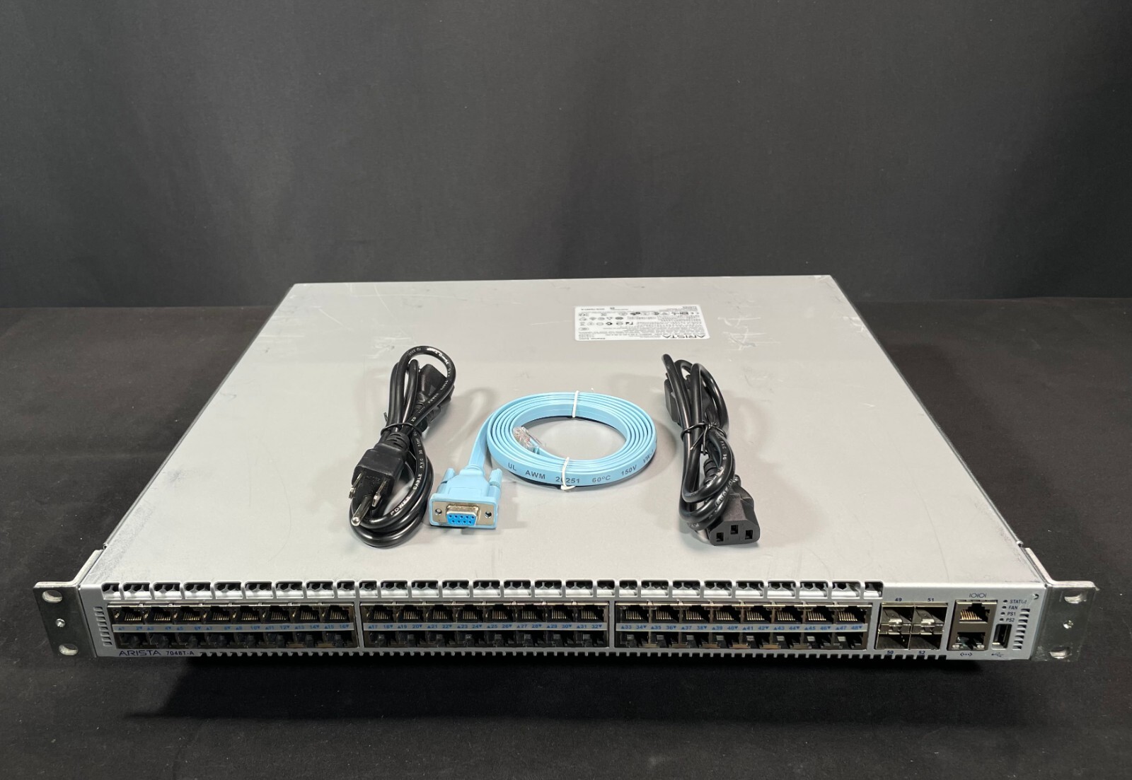 Arista DCS-7048T-A-R 48x 1GB RJ-45 4x 10GB SFP+ Network Switch-Same Day Shipping