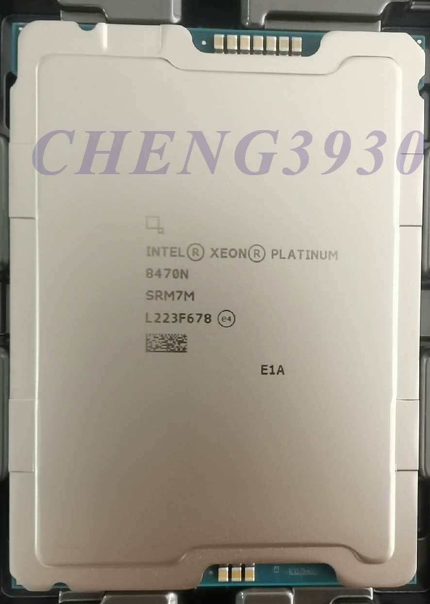 Intel XEON PLATINUM 8470N QS 52-core 104 threads 1.70GHZ 300W CPU processor
