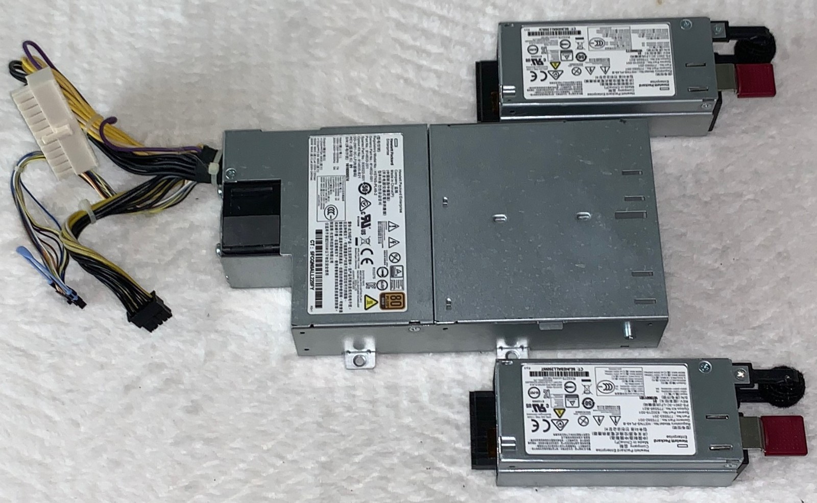 Hewlett Packard Enterprise HSTNS-PL48-2 Power Supply w/ 2 HSTNS-PL48-B's