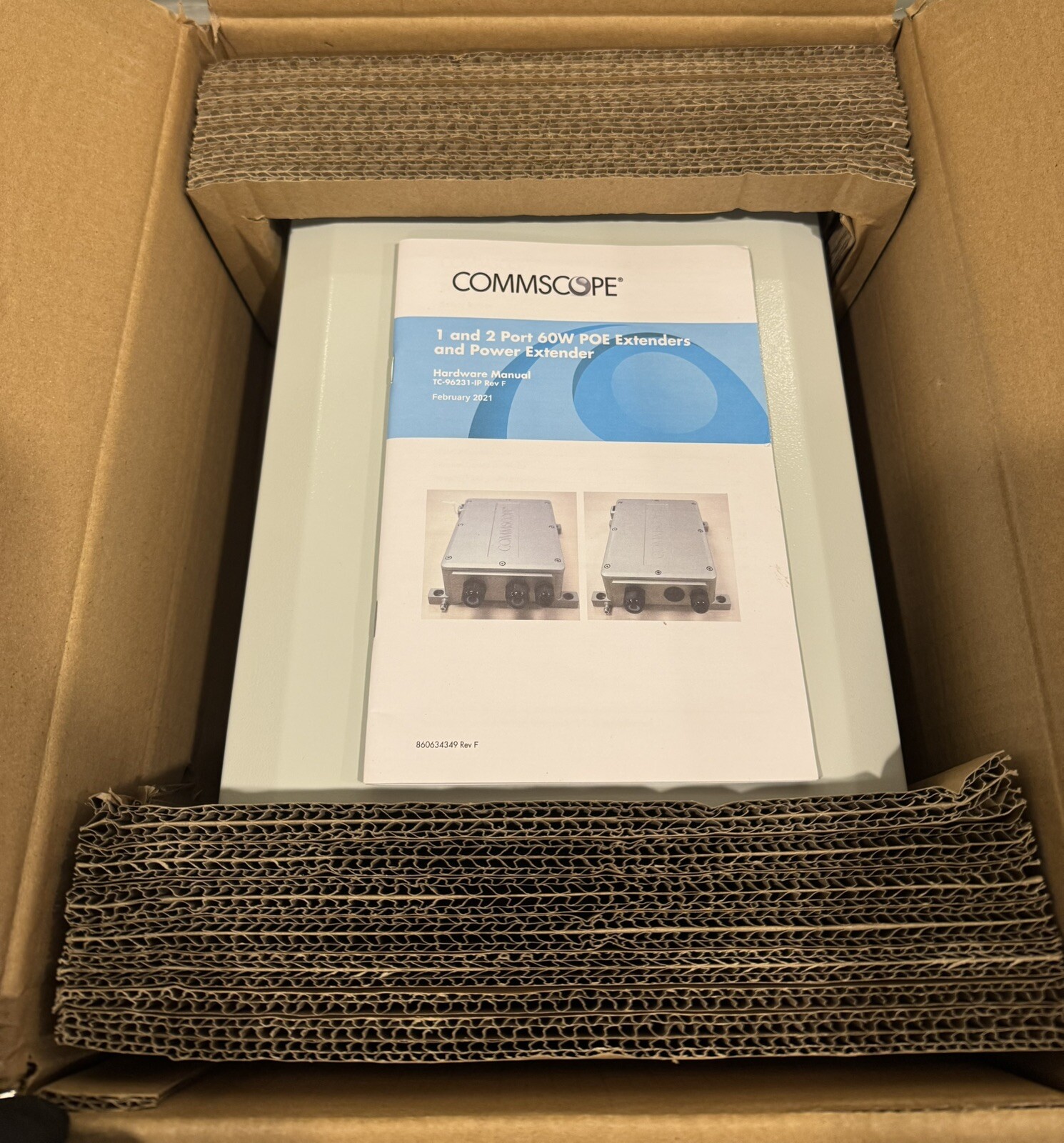 Commscope PFU-P-C-O-060-02 Extender 2 Port NEW IN BOX 