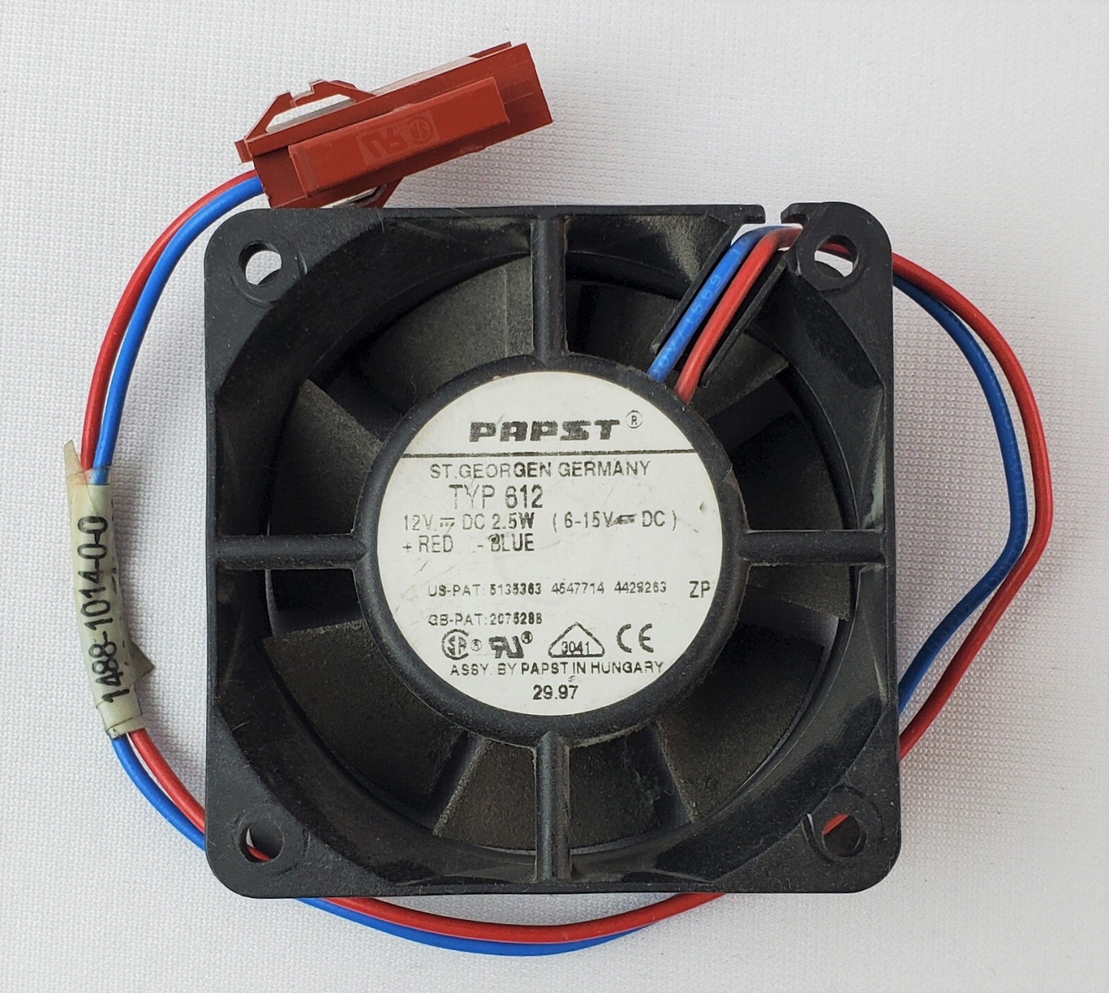 Ebmpapst TYP612 Fan